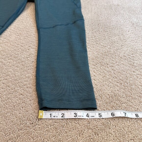 Outdoor Voices Leggings TechSweat Core 3/4 High Rise Evergreen Gym Yoga MEDIUM - Picture 9 of 12